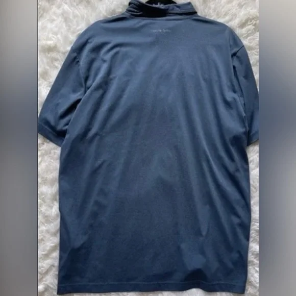 Travis Mathew Blue Golf Polo Shirt Athleticcore Country Club Athleisure 2XL - Picture 3 of 10